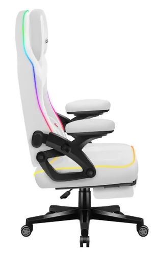 Fotel HUZARO Force 4.6 RGB Biały