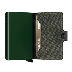 RFID Secrid Miniwallet Twist-green ile Cep Cüzdanı