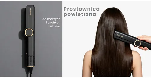 Aeroprostownica COSHARE SuperAero Czarny 140 stopni