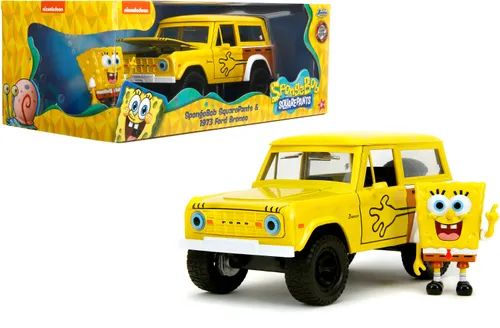 Samochód JADA TOYS Sponge Bob 1973 Ford Bronco 9335467314R00