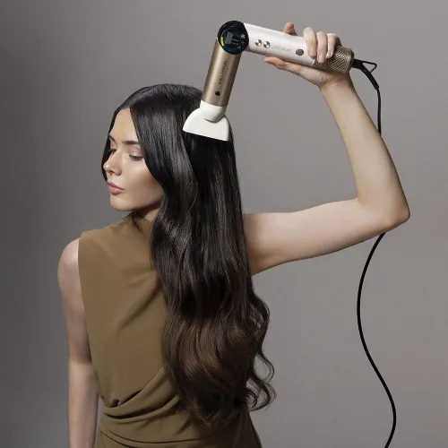 Suszarko-lokówka CECOTEC AirGlam 14w1 Flex 32, 33, 38, 44, 70 mm 1400 W Szampański