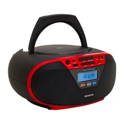 Radioodtwarzacz Aiwa Boombox BBTU-400RD Bluetooth Czerwpny