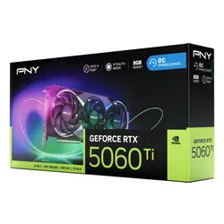 Karta graficzna PNY GeForce RTX 5060 Ti Epic-X RGB Triple Fan OC 8GB DLSS 4.5