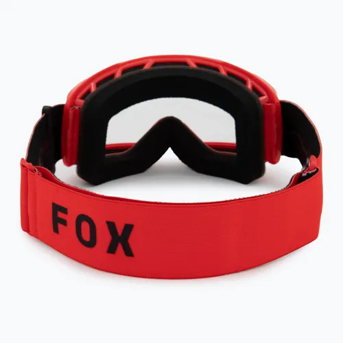 Детские велосипедные очки Fox Racing Main Core Jr флуоресцентный красный/чистый