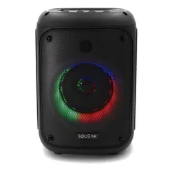 Głośnik mobilny SQUEAK Beatflow Radio FM Czarny