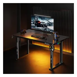 Biurko gamingowe COBRA Electra S CRF1421ELBKRGB Czarny