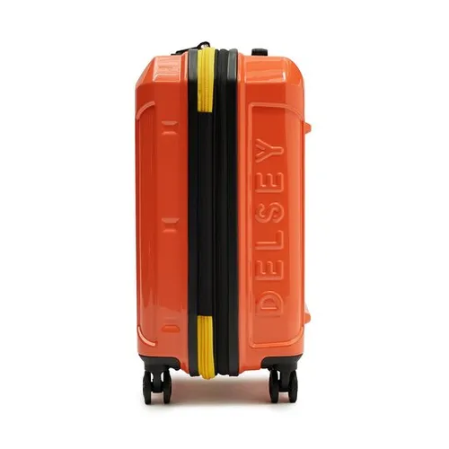 Маленький Жесткий чемодан Delsey Rempart 00218180125 Orange / Orange