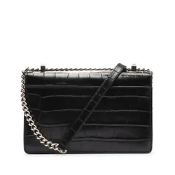 DKNY Elissa Sm Lambou Geantă de umăr R333pc81 Blk / aur BGD