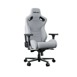 Fotel Anda Seat Kaiser 2 Pro XL Gamingowy do 200kg Tkanina Lniana Szary