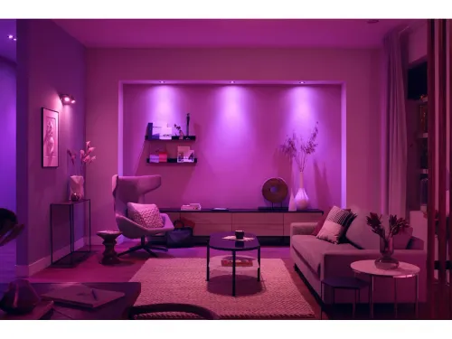 Oświetlenie punktowe Philips Hue White and Color Ambiance Centura 3szt. Biały
