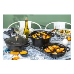 Zestaw garnków Staub 40508-386-0 Indukcja Żeliwo 4 elementy