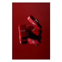 System bezprzewodowy RODE Wireless Micro USB-C Dookólny Czerwony