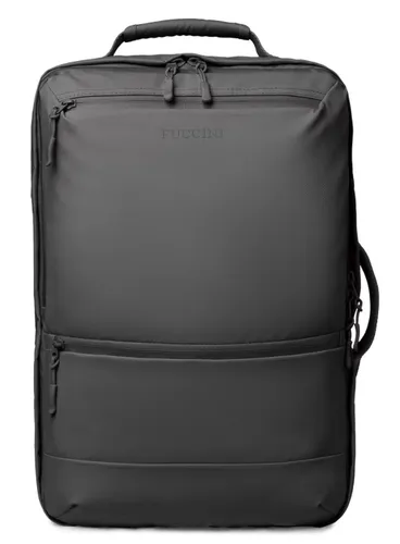 Plecak podróżny średni Puccini Jetzy - czarny