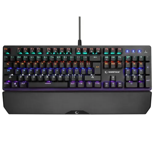 Klawiatura mechaniczna Rampage KB-R86 UMBRA Kaicheng Red Switch Czarny