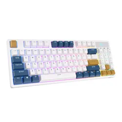 Klawiatura ROYAL KLUDGE RK89 RGB Lemon Switch Biały