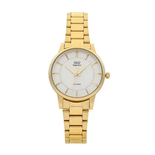 Q &amp; Q Saatler S399-001 Gold / Gold