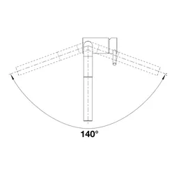 Bateria BLANCO Linus-S 527699 Satynowa platyna