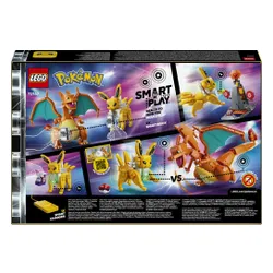 LEGO 72167 Pokémon SMART Play Charizard kontra Jolteon — ostateczna bitwa