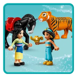 LEGO Disney maceraları Yasemin ve Mulan (43208)