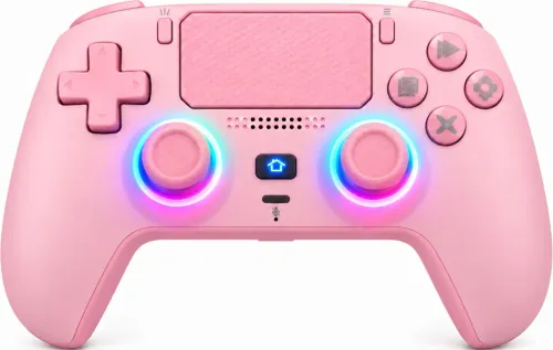 Pad FroggieX FX-P5-GP5-P Vibe City Edition do PC, PlayStation 5, Android, iOS Bezprzewodowy Różowy