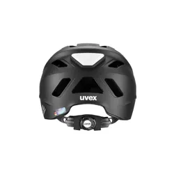 Kask rowerowy Uvex Urban Planet Led - blk matt/blk matt