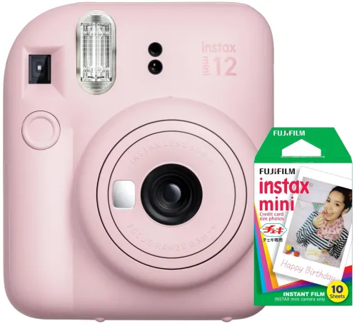 Aparat Fujifilm Instax Mini 12 Różowy + wkłady 10szt