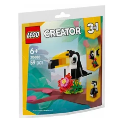LEGO CREATOR 30688 Tropikalny tukan 3w1 POLYBAG
