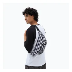 Vans Ward Cross Body Waist Bag-tablă de șah alb / negru