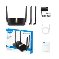 Router Cudy LT500D 4G LTE AC1200 Czarny