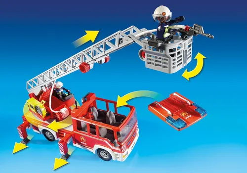 Playmobil 9463 merdivenli itfaiye aracı