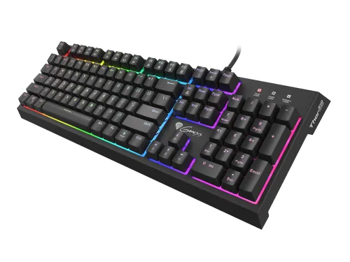 Klawiatura hybrydowa Genesis Thor 210 RGB Czarny