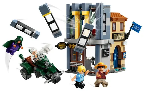 LEGO 75642 ONE PIECE: Столкновение с капитаном Смокером, набор кубиков 9+