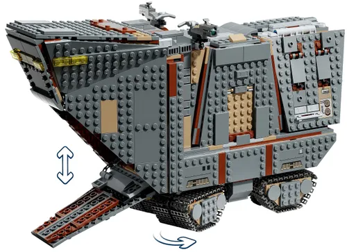 LEGO 75453 Star Wars: Мандалорский песчаный краулер джавов, набор кубиков 14+