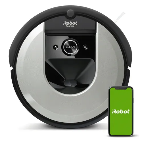 Робот-пылесос iRobot Roomba i7156 создание карты комнаты 68 дБ