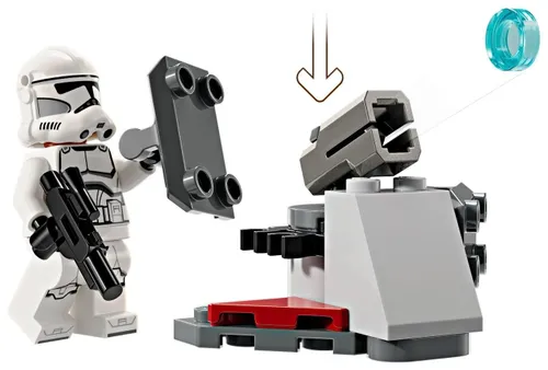 Конструктор LEGO Star Wars 75372 Clones Vs Droid Battle Pack