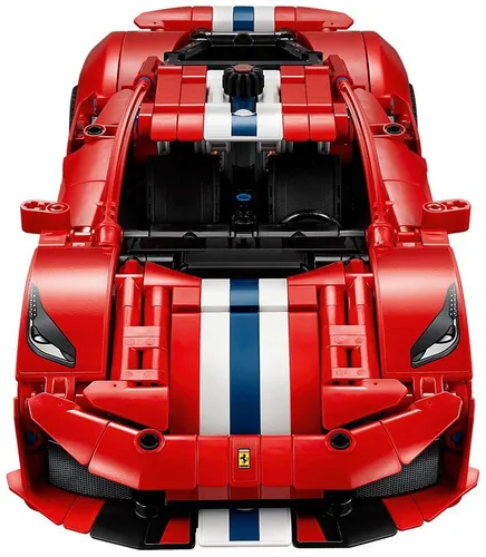 LEGO TECHNIC 42235 Samochód Ferrari 488 Pista, zestaw klocków 9+
