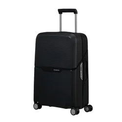 Маленький чемодан Samsonite Magnum Eco-graphite / silver