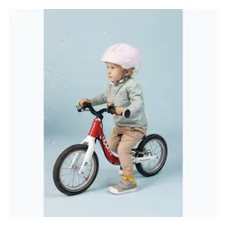 Kask rowerowy dziecięcy ABUS Smiley 3.0 ACE LED pure rose