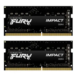 Pamięć Kingston FURY Impact DDR4 16GB (2 x 8GB) 2666 CL15 SODIMM