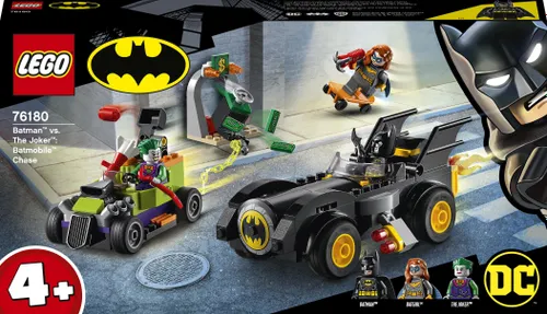 LEGO DC Batman vs Joker: Batmobil Kovalamaca (76180)