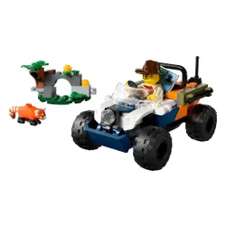 LEGO 60424 City Quad badacza dżungli z pandą czerwoną