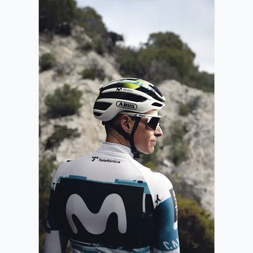 Kask rowerowy ABUS Airbreaker 2.0 Mips shiny white