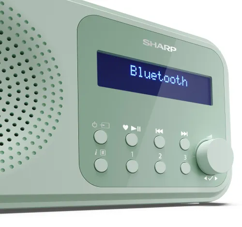 Radioodbiornik Sharp DR-P420(GN) Radio FM DAB+ Bluetooth Zielony