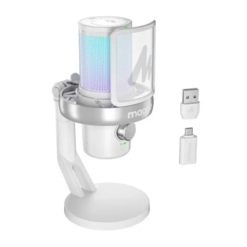 Mikrofon Maono DM40 Pro Bezprzewodowy Pojemnościowy Biały