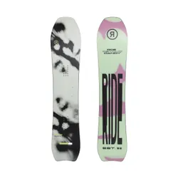 Deska snowboardowa damska RIDE Psychocandy white/black/green
