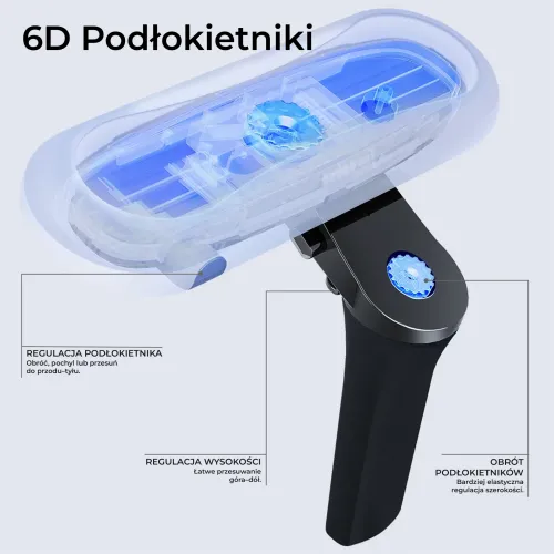 Fotel Anda Seat Kaiser 4 V2 XL Gamingowy do 150kg Tkanina Ciemnoszary