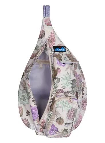 Рюкзак на одно плечо Kavu Mini Rope Sack Bag - succulents