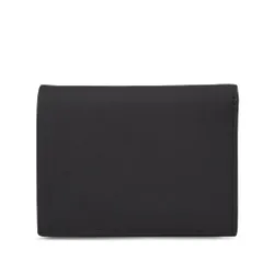 Мужской кошелек Calvin Klein Rubberized Bifold 6cc с монетой K50K510895 CK Black BAX