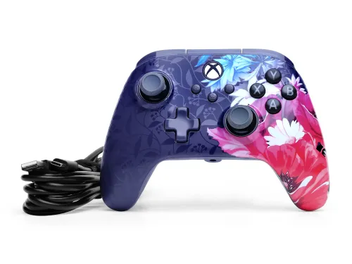 Pad PowerA Advantage Plus Wired Controller Night Blossom do Xbox Series X/S, Xbox One, PC Przewodowy