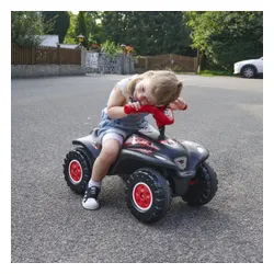Big Jeździk Bobby Quad Racing Czarny